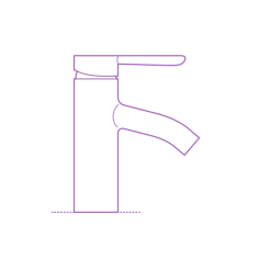 Fixtures Bathroom Faucets Ikea Dalskar Bathroom Faucet Contour Svg Vector, Free Vectors File